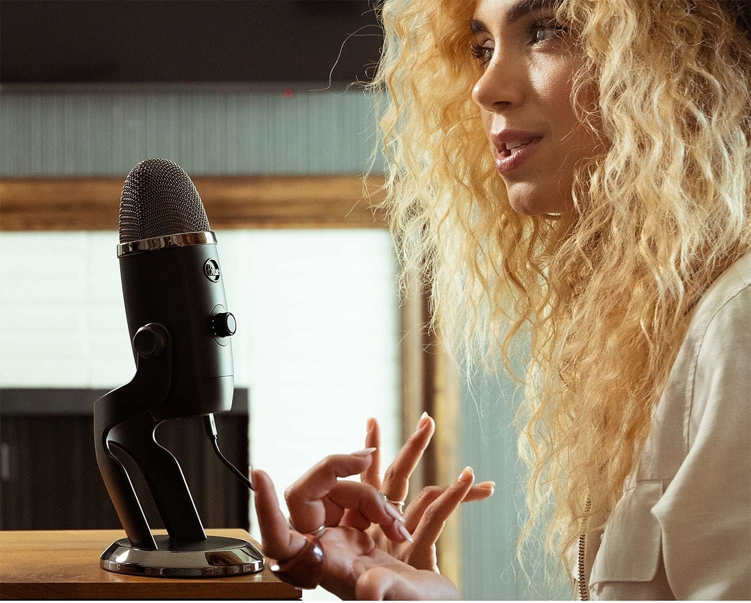 Microfone Condensador USB Blue Yeti X